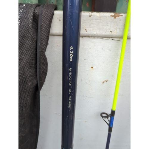 156 - Seacor Power Surf 4.20m Fishing Rods