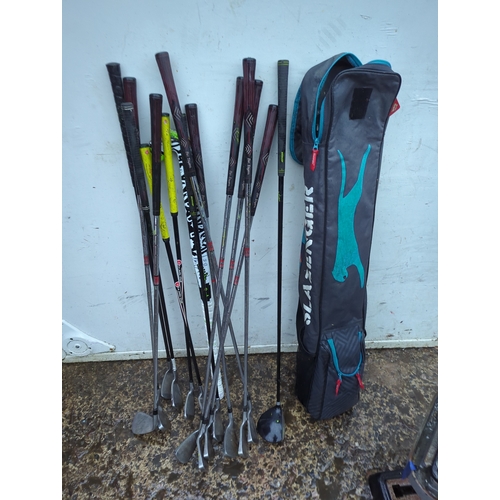 158 - Slazenger Golf Club Set with Bag