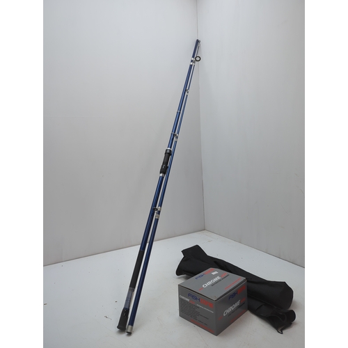 Fishzone Chrome AF50 Saltwater Spinning Rod and Reel Combo