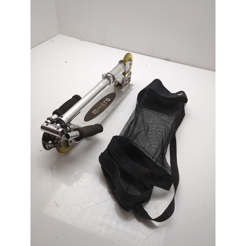 209 - Folding Micro Scooter with Carry Bag