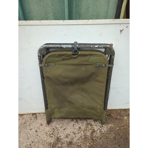 240 - Folding Military-Style Camp Bed