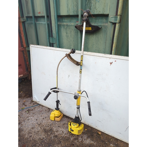 246 - Pair of petrol Strimmers Including Mcculloch Pro Mac Strimmer