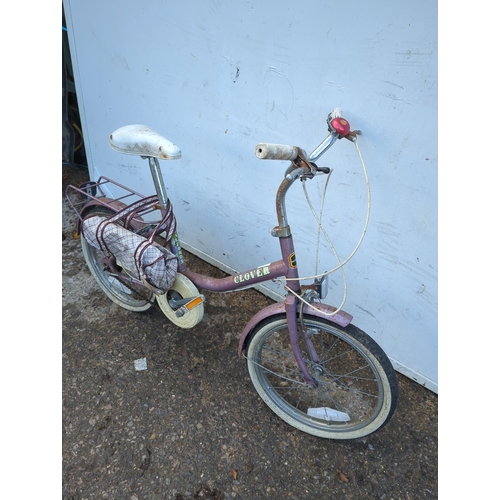 307 - Vintage Clover Bicycle