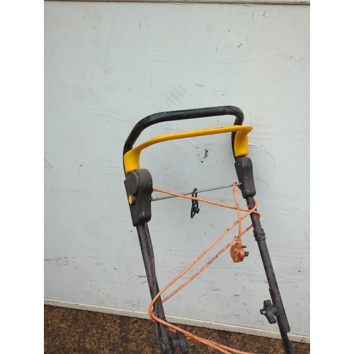 318 - Ironside C350 electric lawn mower - Basket Included