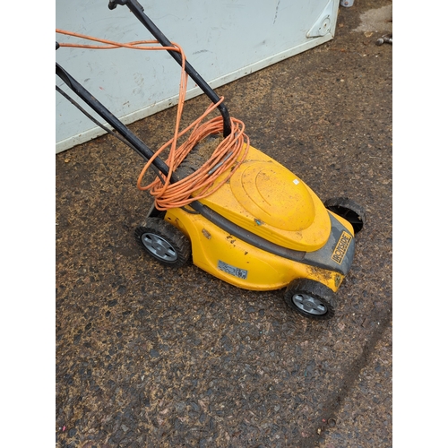 318 - Ironside C350 electric lawn mower - Basket Included