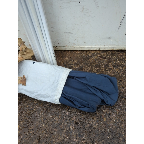 162 - Outdoor Gazebo Frame with Canopy