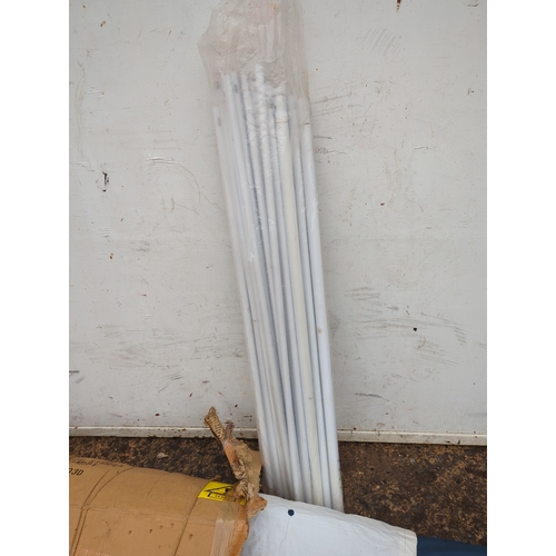 162 - Outdoor Gazebo Frame with Canopy