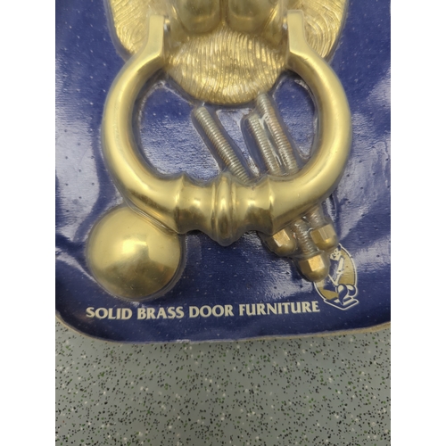 1837 - Heritage Brass Solid Brass Lion Door Knocker