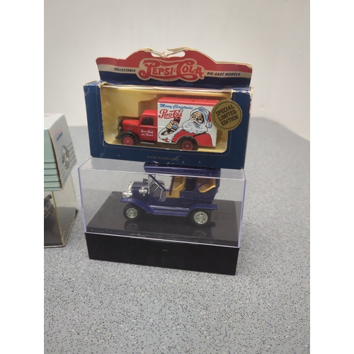 1848 - Lot of die-cast model vehicles including Pepsi Cola limited edition