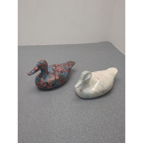 1888 - Lot of 2 Decorative Bird Figurines