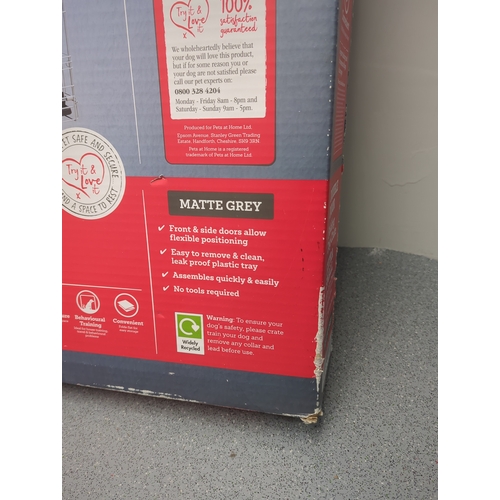 1894 - Pets at Home Double Door Folding Dog Crate Extra Small