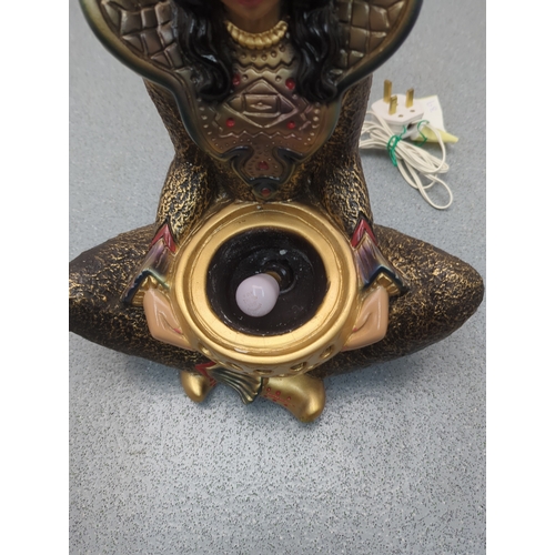 1949 - Decorative Oriental-Inspired Electric lamp