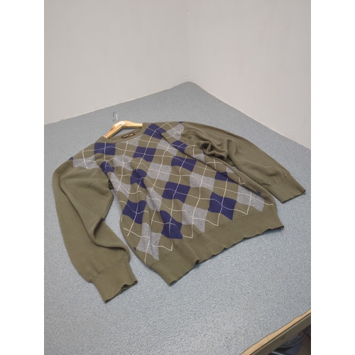 1979 - Barbour Argyle Cotton with Cashmere Jumper