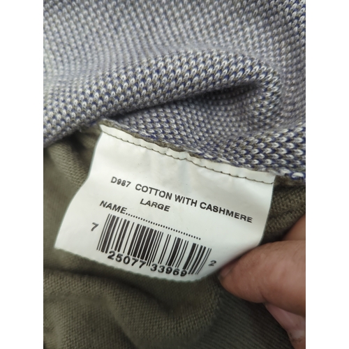 1979 - Barbour Argyle Cotton with Cashmere Jumper