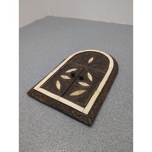 404 - Ornate Decorative Mirror with Carved Doors