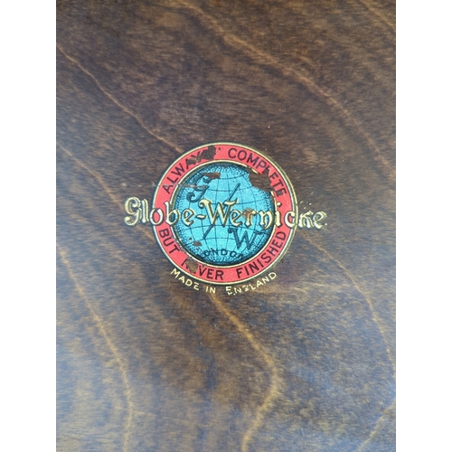 419 - Globe-Wernicke Oak Display Cabinet