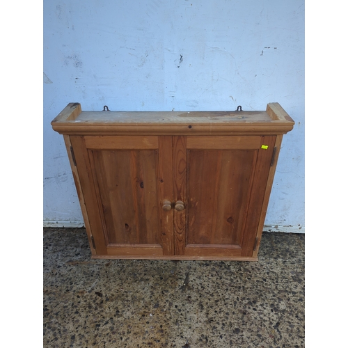 421 - Pine Wall Cabinet