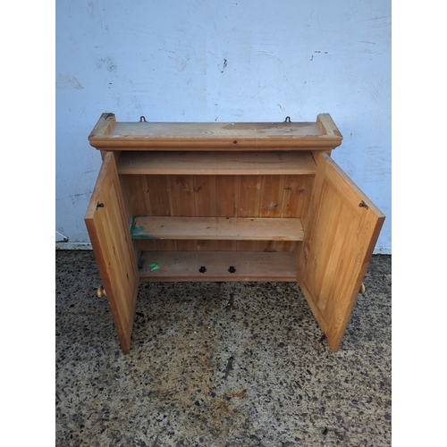 421 - Pine Wall Cabinet