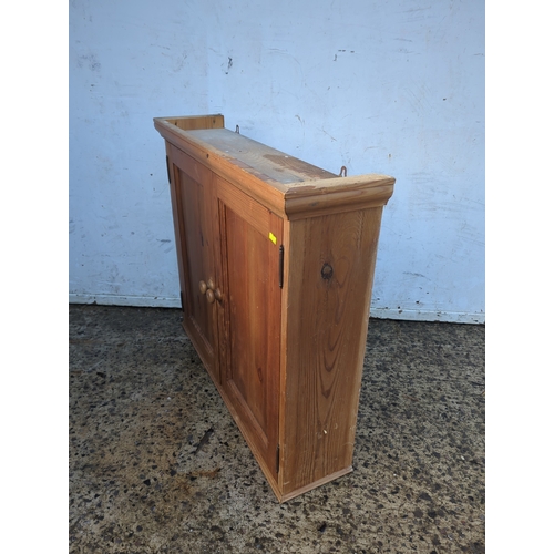 421 - Pine Wall Cabinet