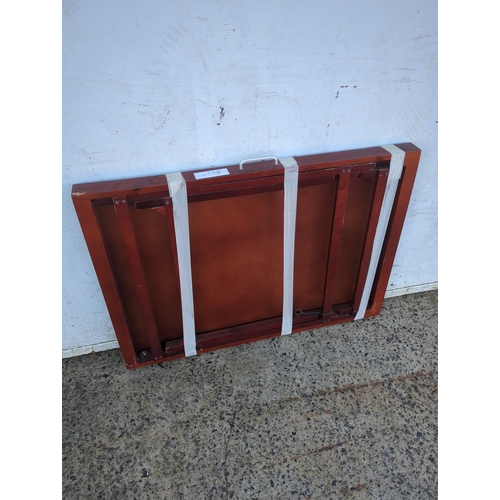 485 - Folding Metal Card Table