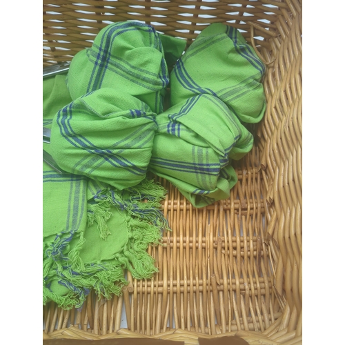 239 - Brookes Baskets Wicker Picnic Hamper