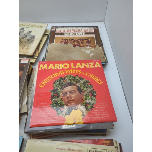 2017 - Lot of Vinyl Records including Jackson Browne and Mario Lanza