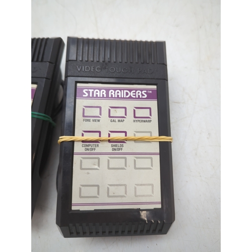 1335 - Lot of Atari Star Raiders Video Touch Pads