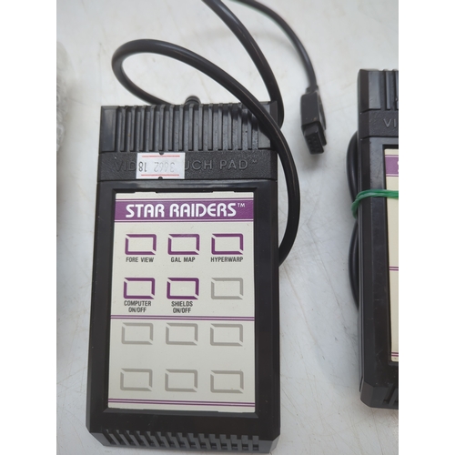1335 - Lot of Atari Star Raiders Video Touch Pads