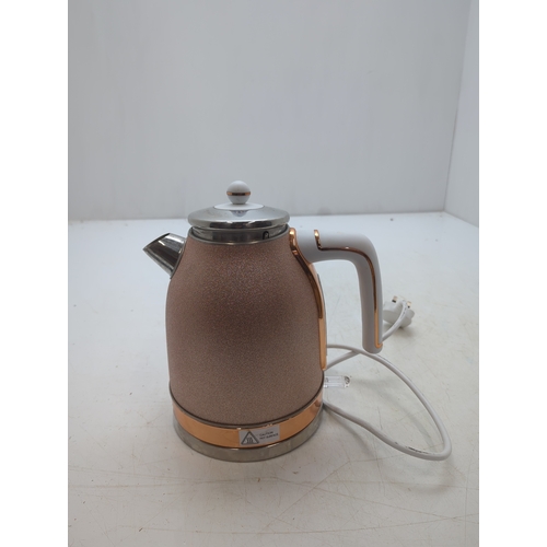 1342 - Sparkle Rose 1.7 Litre Jug Kettle