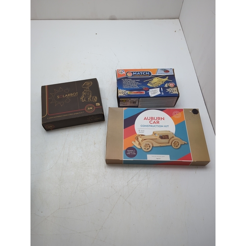 2002 - Selection of Construction Kits including Auburn Car and Solarbot