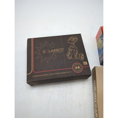 2002 - Selection of Construction Kits including Auburn Car and Solarbot