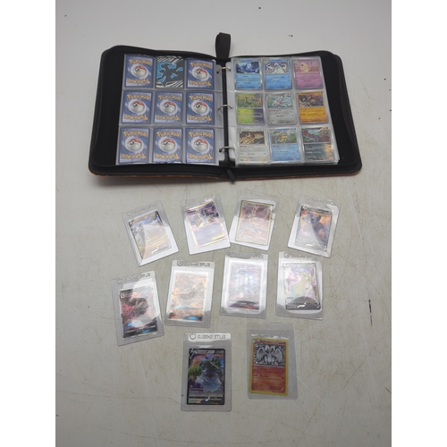 2059 - Bundle of Pokémon Trading Cards with Binder