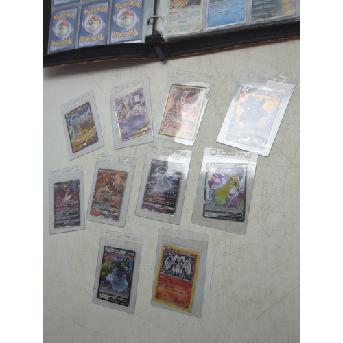 2059 - Bundle of Pokémon Trading Cards with Binder