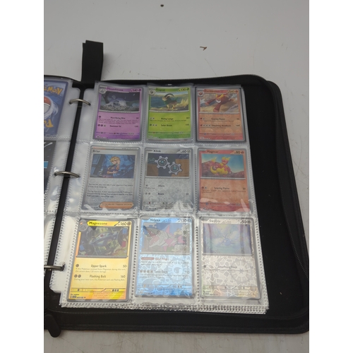 2059 - Bundle of Pokémon Trading Cards with Binder