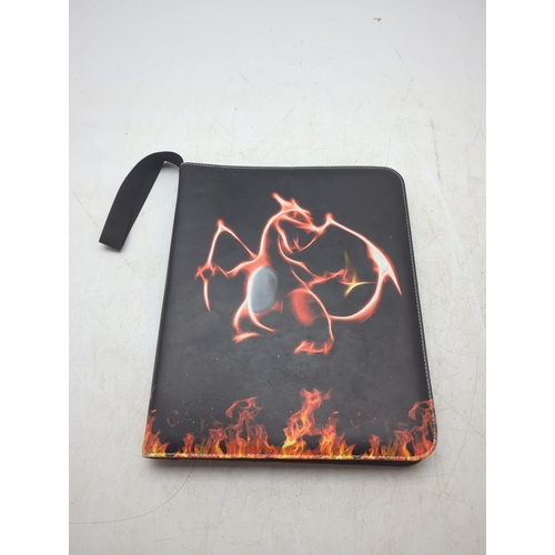 2059 - Bundle of Pokémon Trading Cards with Binder