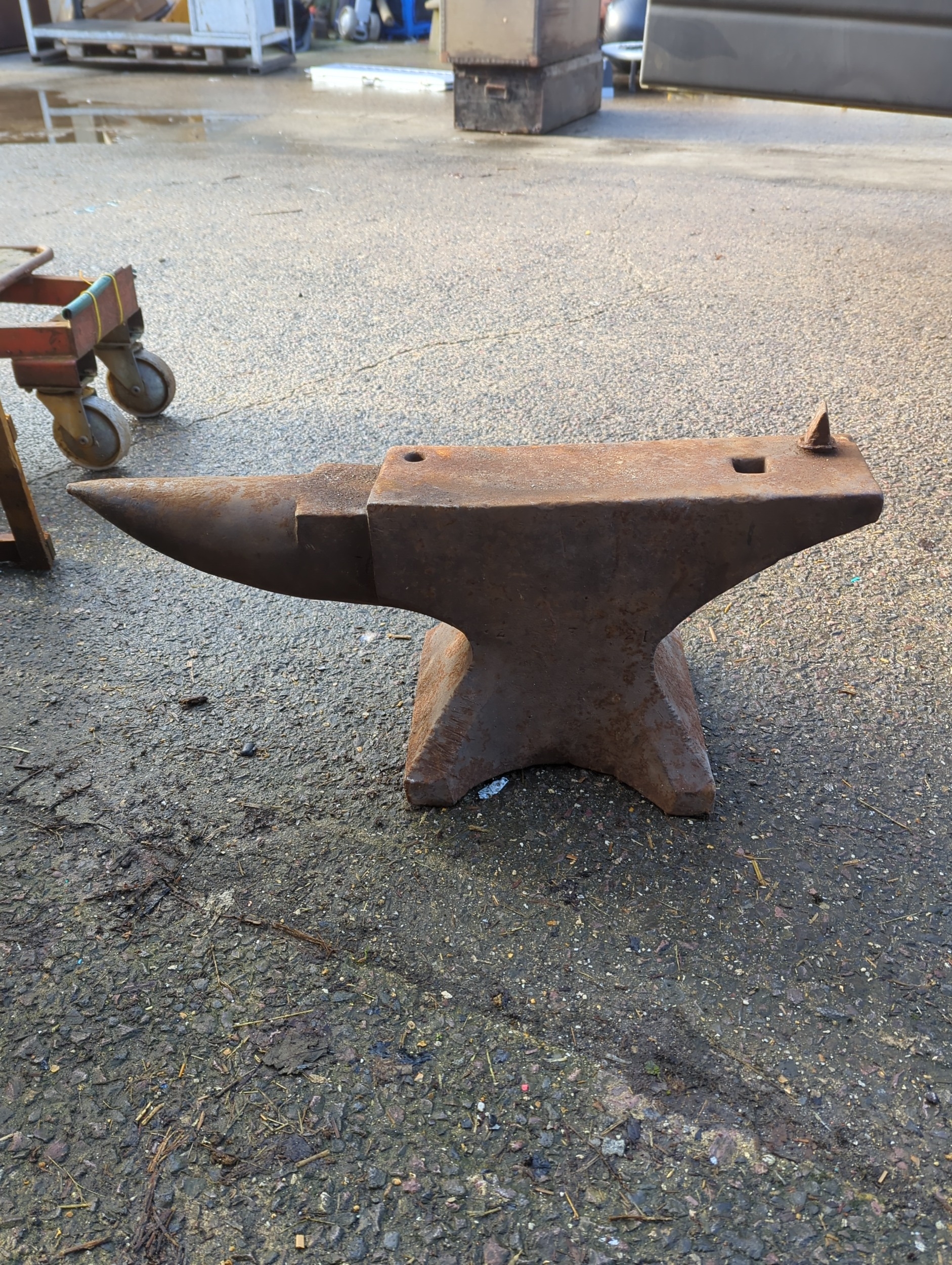 Large Metal Anvil