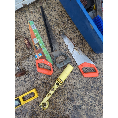 Job lot of tools including Bosch electric drill