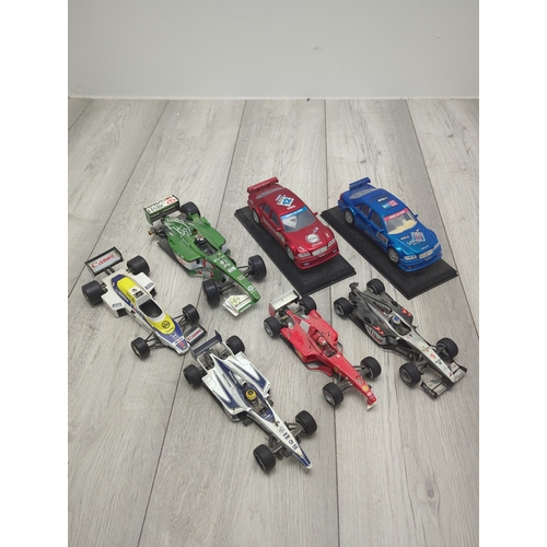 Lot of 7 Model Racing Cars