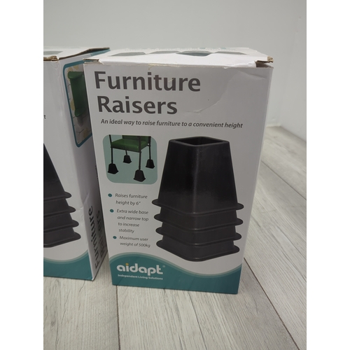 403 - Aidapt VG831 Furniture Raisers (Set of 8)