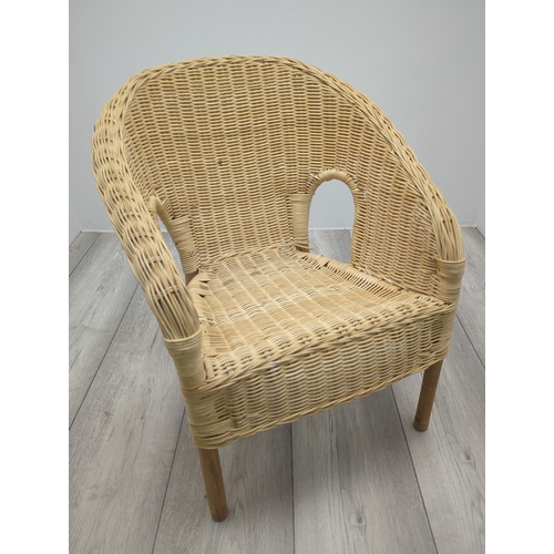 406 - Rattan Lounge Chair