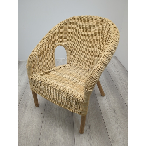 406 - Rattan Lounge Chair
