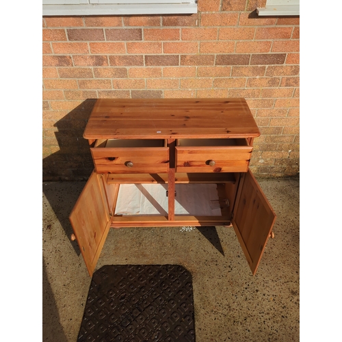 409 - Pine Cabinet with Double Doors