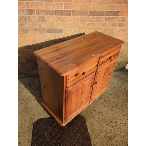 409 - Pine Cabinet with Double Doors