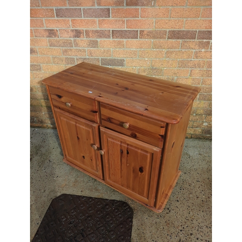 409 - Pine Cabinet with Double Doors