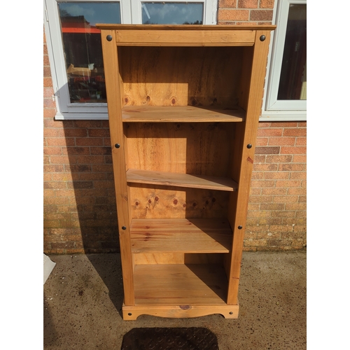412 - Pinewood Shelf Unit