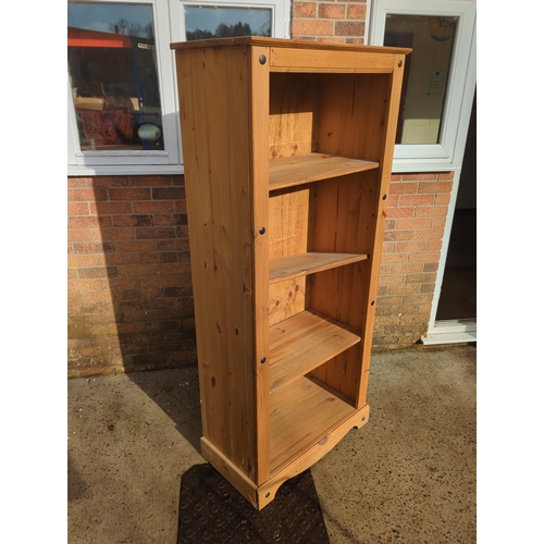412 - Pinewood Shelf Unit