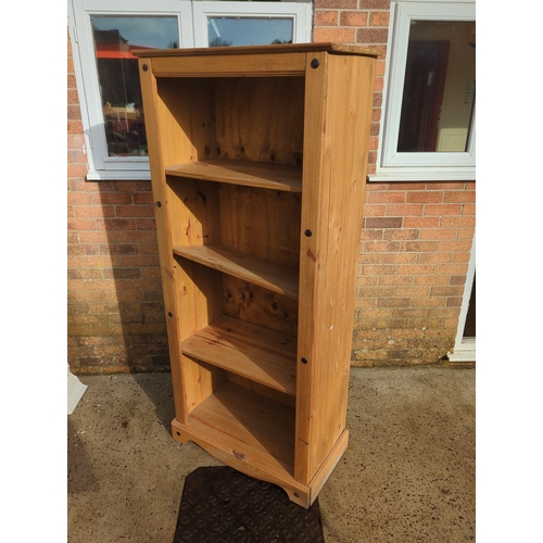 412 - Pinewood Shelf Unit