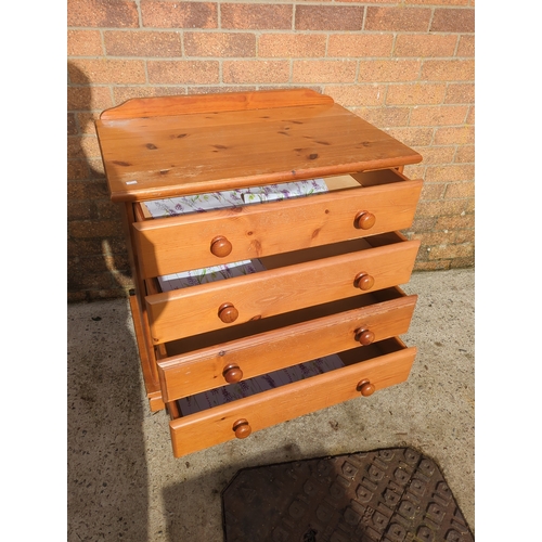 428 - Pine Chest of Drawers