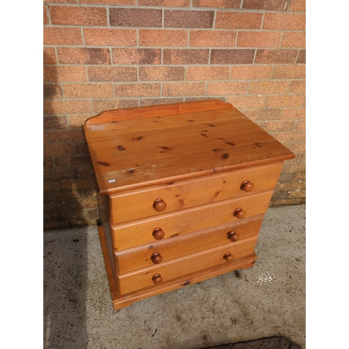 428 - Pine Chest of Drawers