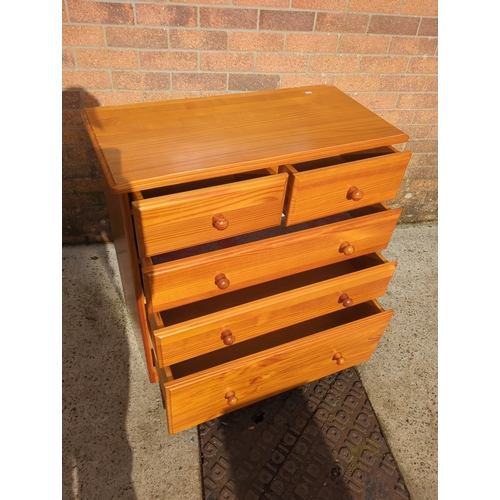 430 - Pine Chest of Drawers